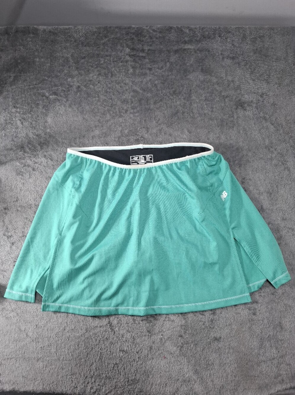 New Balance Womens Teal Athletic Mini Skort Tennis Golf Sz XL NWT